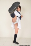 bikini_bottom kneesocks muto_tsugumi ponytail sailor_dress school_uniform swimsuit rating:Safe score:0 user:nil!
