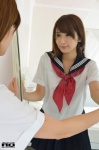 arima_ayaka mirror pleated_skirt rq-star_684 sailor_uniform school_uniform skirt rating:Safe score:0 user:nil!