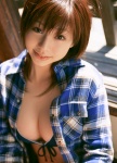 bikini_top cleavage flannel_shirt homework koizumi_maya swimsuit rating:Safe score:1 user:nil!