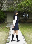 blouse costume kashiwagi_yuki kneesocks pleated_skirt school_uniform skirt sweater_vest rating:Safe score:2 user:nil!