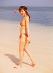 beach bikini brand_new_girl morooka_manami ocean side-tie_bikini swimsuit rating:Safe score:0 user:nil!