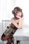 bows choker cosplay dress hairbows original pantyhose rinami rating:Safe score:2 user:pixymisa
