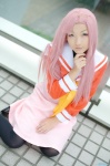 cosplay dress gingamu hayate_no_gotoku! katsura_hinagiku pantyhose pink_hair sailor_uniform school_uniform rating:Safe score:2 user:nil!