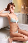 bathroom bathtub bikini cleavage swimsuit tsugihara_kana wet rating:Safe score:0 user:nil!