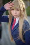 blazer blonde_hair blouse cosplay minami_haruka minami-ke school_uniform tie tsuzuki_rui rating:Safe score:0 user:nil!