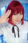blouse cosplay kushieda_minori red_hair ribbon_tie school_uniform toradora! toujou_ren rating:Safe score:1 user:pixymisa