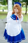 aihara_sakuto apron asahina_mikuru cosplay dress hairband maid maid_uniform pantyhose suzumiya_haruhi_no_yuuutsu rating:Safe score:1 user:nil!