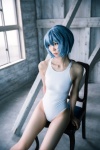 ayanami_rei blue_hair cosplay mike neon_genesis_evangelion one-piece_swimsuit rebuild_of_evangelion swimsuit rating:Safe score:0 user:nil!