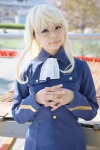 blonde_hair blouse cosplay glasses military_uniform perrine-h_clostermann strike_witches suu rating:Safe score:3 user:nil!
