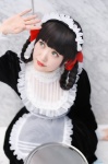 apron cosplay dress hairband maid maid_uniform tagme_character tagme_series tsugihagi_mishin twin_braids rating:Safe score:0 user:nil!