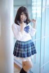 blouse cosplay dust girlfriend_beta kneesocks pleated_skirt school_uniform shiina_kokomi skirt rating:Safe score:0 user:nil!