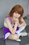 cleavage cosplay dress kasukabe_misao kneesocks lucky_star mimi rating:Safe score:1 user:nil!