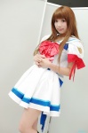 cosplay fujieda_honami kneesocks pleated_skirt ribbons sailor_uniform school_uniform skirt tsuki_ha_higashi_ni_hi_ha_nishi_ni zero_inch rating:Safe score:0 user:nil!