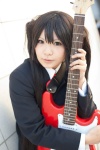 blazer blouse cosplay guitar gumi_(cosplayer) k-on! nakano_azusa ribbon_tie school_uniform twintails rating:Safe score:0 user:pixymisa