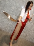 akoda_yae black_lagoon cosplay kukri_knives pantyhose qipao shenhua rating:Safe score:1 user:nil!