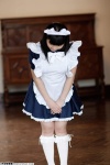 apron costume kneehighs maid maid_uniform ojousama rating:Safe score:0 user:akiba-kun