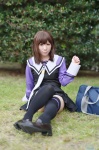 black_legwear cosplay i"s sailor_dress school_uniform thighhighs tie yomomi yoshizuki_iori zettai_ryouiki rating:Safe score:0 user:nil!