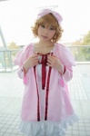 babydoll blonde_hair bloomers cosplay hairbow hinaichigo katou_mari ribbons rozen_maiden rating:Safe score:2 user:pixymisa