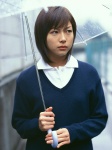 aibu_saki blouse rain school_uniform sweater umbrella wanibooks_02 rating:Safe score:0 user:nil!