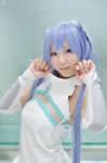 aya_(vi) blue_hair cosplay detached_sleeves dress original twintails rating:Safe score:0 user:nil!