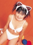 animal_ears bikini cat_ears cleavage sakuragi_chikako swimsuit tail rating:Safe score:1 user:nil!