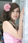 bra cosplay dress ebina_yuki flower pearl_necklace tagme_character tagme_series rating:Safe score:0 user:nil!