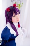 blouse cosplay gokou_ruri hairband mashiro_yuki miniskirt ore_no_imouto_ga_konna_ni_kawaii_wake_ga_nai purple_hair shawl skirt rating:Safe score:0 user:nil!