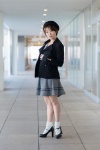 akitsu_honoka blouse cardigan coat hat miniskirt skirt socks tie rating:Safe score:0 user:pixymisa