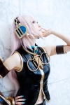 armband cosplay headset ibara kunoichi megurine_luka pink_hair sleeveless vocaloid rating:Safe score:1 user:pixymisa