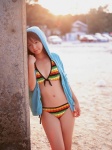 beach bikini cleavage hoodie koike_rina side-tie_bikini swimsuit vyj_94 rating:Safe score:0 user:nil!