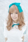 amnesia apron blonde_hair cosplay dress hairbow heroine_(amnesia) maitako rating:Safe score:2 user:nil!