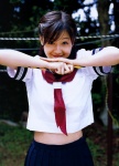 kusumi_koharu pleated_skirt pop sailor_uniform school_uniform skirt rating:Safe score:0 user:nil!
