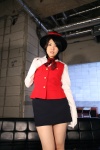 blouse costume fukayama_asuka miniskirt pantyhose skirt tour_guide vest rating:Safe score:0 user:nil!