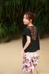 ass beach bikini blouse dgc_0936 fujikita_ayaka miniskirt open_clothes skirt swimsuit rating:Safe score:0 user:nil!