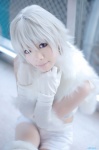 boots cosplay croptop elbow_gloves gloves pantyhose shorts stole tagme_character tagme_series thigh_boots thighhighs tsukioka_naoto white_hair rating:Safe score:0 user:nil!