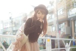 cardigan dress hat himemiya_mahore shoulder_bag rating:Safe score:0 user:pixymisa