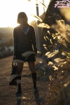 blouse bookbag cardigan kneesocks pleated_skirt school_uniform skirt yume_kana rating:Safe score:0 user:nil!