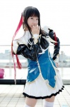 bachou cosplay dress fuu hairbow koihime_musou thighhighs zettai_ryouiki rating:Safe score:0 user:nil!