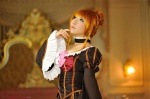 beatrice braid choker cosplay gown orange_hair saku umineko_no_naku_koro_ni rating:Safe score:0 user:nil!