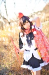 amatsuka_miyu blouse cosplay fan pleated_skirt scarf shameimaru_aya skirt tokin_hat touhou wings rating:Safe score:0 user:nil!