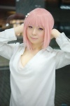 blouse bra cosplay momo_belia_deviluke mumuko pink_eyes pink_hair to_love-ru rating:Safe score:0 user:pixymisa