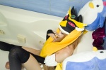 arai_yomi bathroom bathtub cosplay detached_sleeves mawaru_penguindrum nude penguin_hat princess_of_the_crystal shimashou_ka. thighhighs rating:Questionable score:0 user:nil!