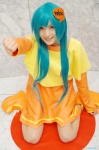 aqua_hair boots chamaro cosplay costume dress mixi-tan pantyhose rating:Safe score:0 user:nil!
