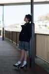 akitsu_honoka blouse cardigan coat hat miniskirt skirt socks rating:Safe score:0 user:pixymisa