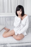 barefoot bed blouse bottomless ryu_ji-hye rating:Questionable score:0 user:mock