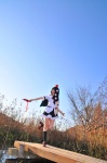 amatsuka_miyu blouse cosplay fan kneesocks pleated_skirt shameimaru_aya skirt tokin_hat touhou wings rating:Safe score:0 user:nil!