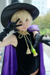 blonde_hair cape cosplay dress gloves hachimaru sugar_sugar_rune vanilla_mieux witch_hat rating:Safe score:0 user:nil!