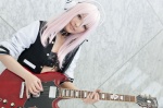 choker cosplay guitar headphones jacket nakko nitro_super_sonic pink_eyes pink_hair super_soniko tubetop rating:Safe score:0 user:pixymisa