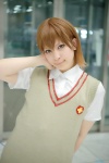 blouse cosplay meibi misaka_mikoto school_uniform sweater_vest to_aru_kagaku_no_railgun rating:Safe score:0 user:nil!