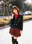 akiyama_rina blazer blouse bookbag costume miniskirt plaid pleated_skirt school_uniform skirt thighhighs tie rating:Safe score:1 user:nil!